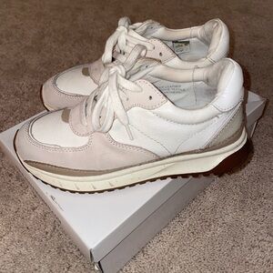 White Leather Sneakers